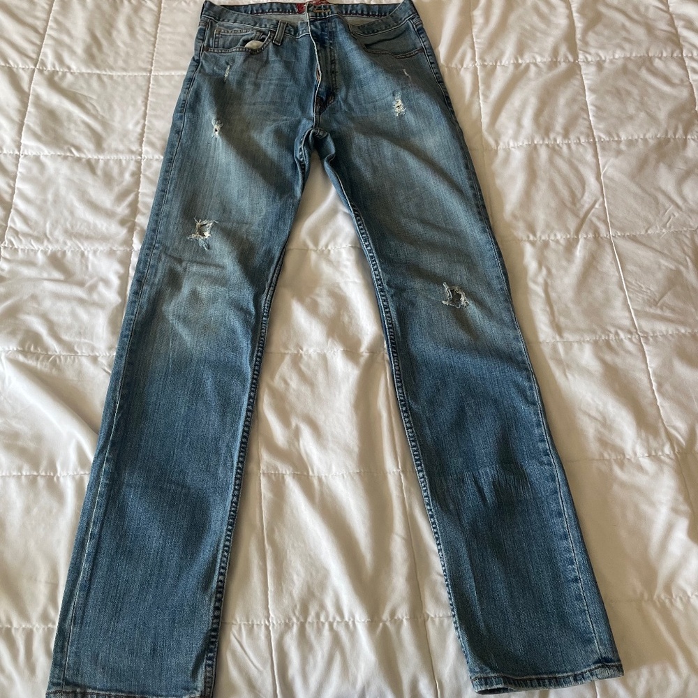 Arizona 32 x 34 slim straight jeans